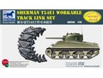 Bronco AB 1:35 Workable tracks T54E1 for Sherman