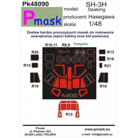 Pmask Pk48090 SH-3H Seaking - Hasegawa