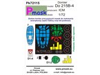 Pmask 1:72 Masks for Dornier Do-215 B-4 / ICM 