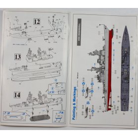 Dragon Cyber Hobby 1:700 USS Ingersoll i Delta III SSBN