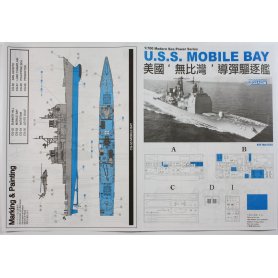 Dragon 1:700 Krążownik USS Mobile Bay