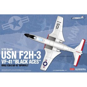 Academy 12548 USN F2H-3 VF-41 Black Aces 1/72