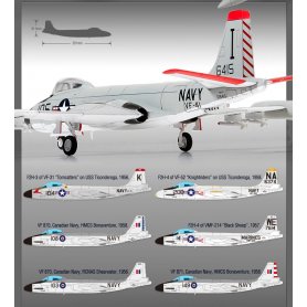 Academy 12548 USN F2H-3 VF-41 Black Aces 1/72