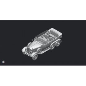ICM 1:24 Typ G4 1935 production German Personnel Car