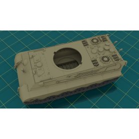 ICM 1:35 Pz.Kpfw.VI King Tiger wieża Henschel późna produkcja