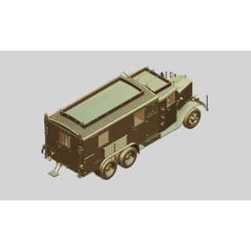 ICM 1:35 35462 Krupp L3H163 Kfz.72 WWII German Radio Communication Truck
