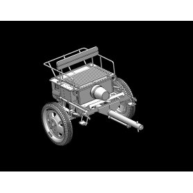 ICM 1:35 35481 Soviet Regimental Artillery Horse Transport (1943-1945)