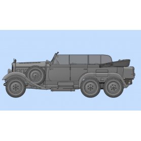ICM 1:35 35531 Mercedes G4 (1939 production) German Car with Passengers