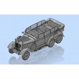 ICM 1:35 35531 Mercedes G4 (1939 production) German Car with Passengers