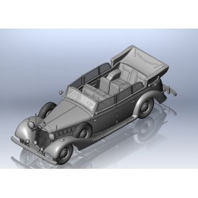 ICM 1:35 35533 TYP 770K (W150) TOURENWAGEN WWII GERMAN LEADERS CAR