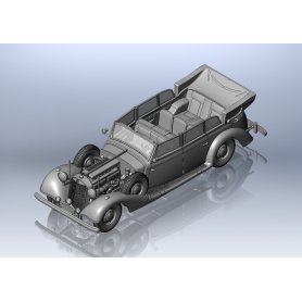 ICM 1:35 35533 TYP 770K (W150) TOURENWAGEN WWII GERMAN LEADERS CAR