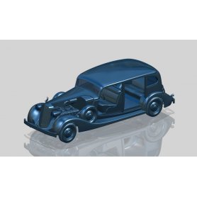 ICM 1:35 35535 PACKARD TWELVE (MODEL 1939) WWII SOVIET LEADERS CAR WITH PASSENGERS