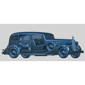 ICM 1:35 35535 PACKARD TWELVE (MODEL 1939) WWII SOVIET LEADERS CAR WITH PASSENGERS