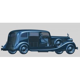 ICM 1:35 35535 PACKARD TWELVE (MODEL 1939) WWII SOVIET LEADERS CAR WITH PASSENGERS