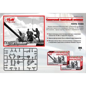 ICM 1:35 Soviet tank crew | 4 figurki |