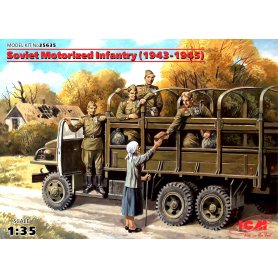 ICM 1:35 35635 SOVIET MOTORIZED INFANTRY (1943-1945)
