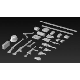 ICM 1:35 WWII German infantry weapons & equipment