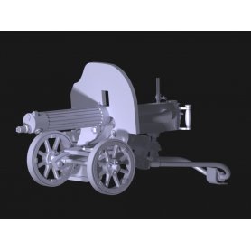ICM 1:35 35675 SOVIET MAXIM MACHINE GUN (1910/30)