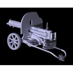 ICM 1:35 35675 SOVIET MAXIM MACHINE GUN (1910/30)