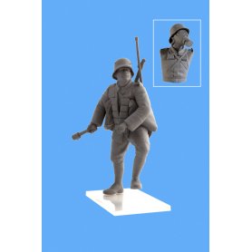 ICM 1:35 German infantry in Gas aasks 1918 4 figurki