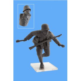 ICM 1:35 German infantry in Gas aasks 1918 4 figurki