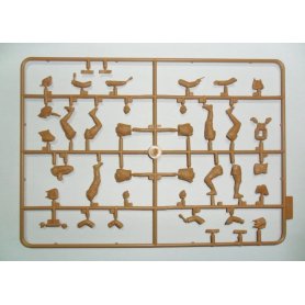 ICM 1:35 German infantry in Gas aasks 1918 4 figurki