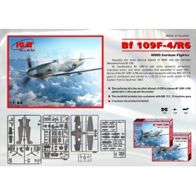 ICM 1:48 Messerschmitt Bf-109 F-4/R-6