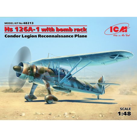 ICM 1:48 Henschel Hs-126 A-1 | Legion Condor |