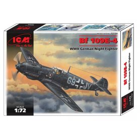 ICM 1:72 Messerschmitt Bf-109 E-4