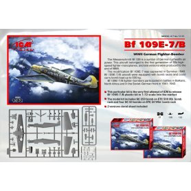 ICM 1:72 Messerschmitt Bf-109 E-7/B