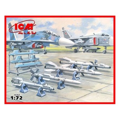 ICM 1:72 Soviet Air-to-Air Aircraft Armament