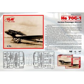 ICM 1:72 Heinkel He-70 G-1