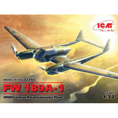 ICM 72291 Fw-189A1 reconnaissance plane