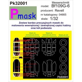 PMASK Pk32001 BF109G-6 REVELL 04665