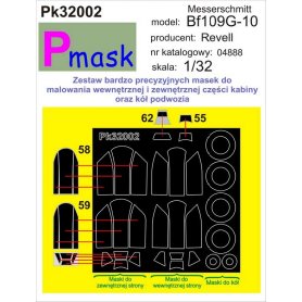 PMASK Pk32002 BF109G-10 REVELL