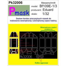 PMASK Pk32006 BF-109E-1/3 - EDUARD