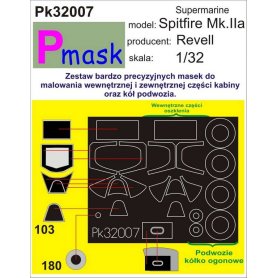 PMASK Pk32007 SPITFIRE IIA-REVELL