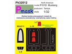 Pmask 1:32 Masks for North American P-51D Mustang / Tamiya 