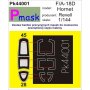 PMASK Pk44001 F/A-18D - Revell 1:144