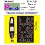 PMASK Pk44002 F-14A/D - Revell 1:144