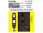Pmask 1:144 Masks for Grumman F-14A / D Tomcat / Revell 