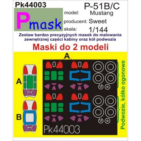 PMASK Pk44003 P-51B/C - Sweet 1:144