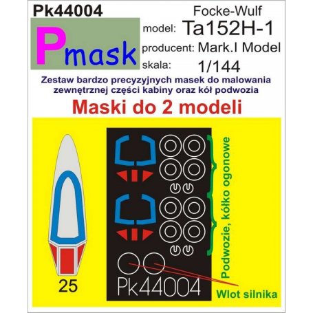 PMASK Pk44004 Ta152H - Mark.I Model 1:144