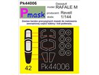 Pmask 1:144 Maski do Dassault Rafale M dla Revell