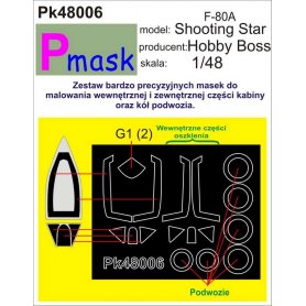 PMASK Pk48006 F-80A HOBBY BOSS