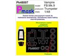 Pmask 1:48 Masks for Vampire Mk.9 / Trumpeter 