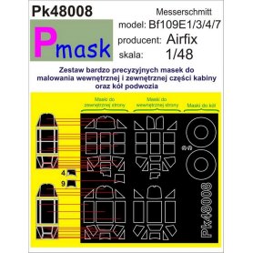 PMASK Pk48008 BF109E1/3/4/7 AIRFIX