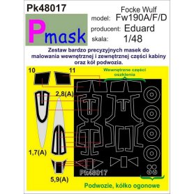 PMASK Pk48017 F-W 190A/F/D-EDUARD