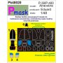 PMASK Pk48020 P-39 AIRACOBRA EDUARD