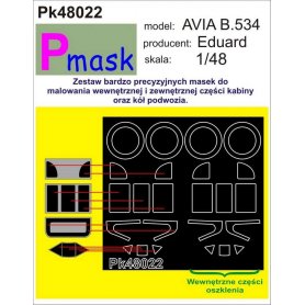 PMASK Pk48022 AVIA B.534 - EDURD